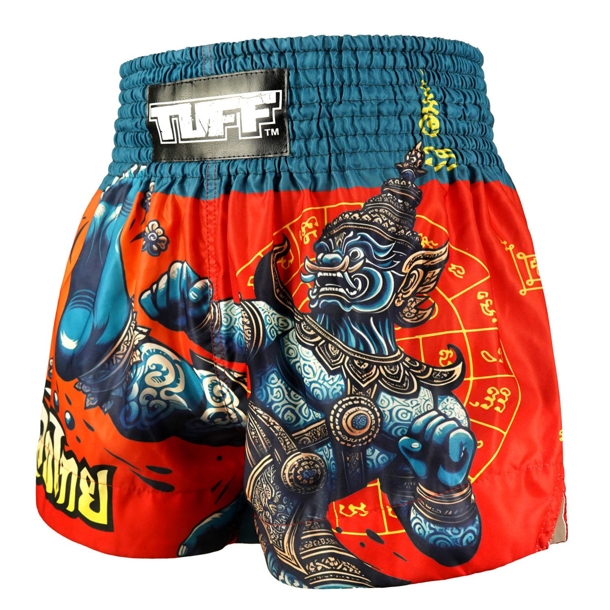 TUFF Muay Thai Shorts - The Emerald King (MS687)