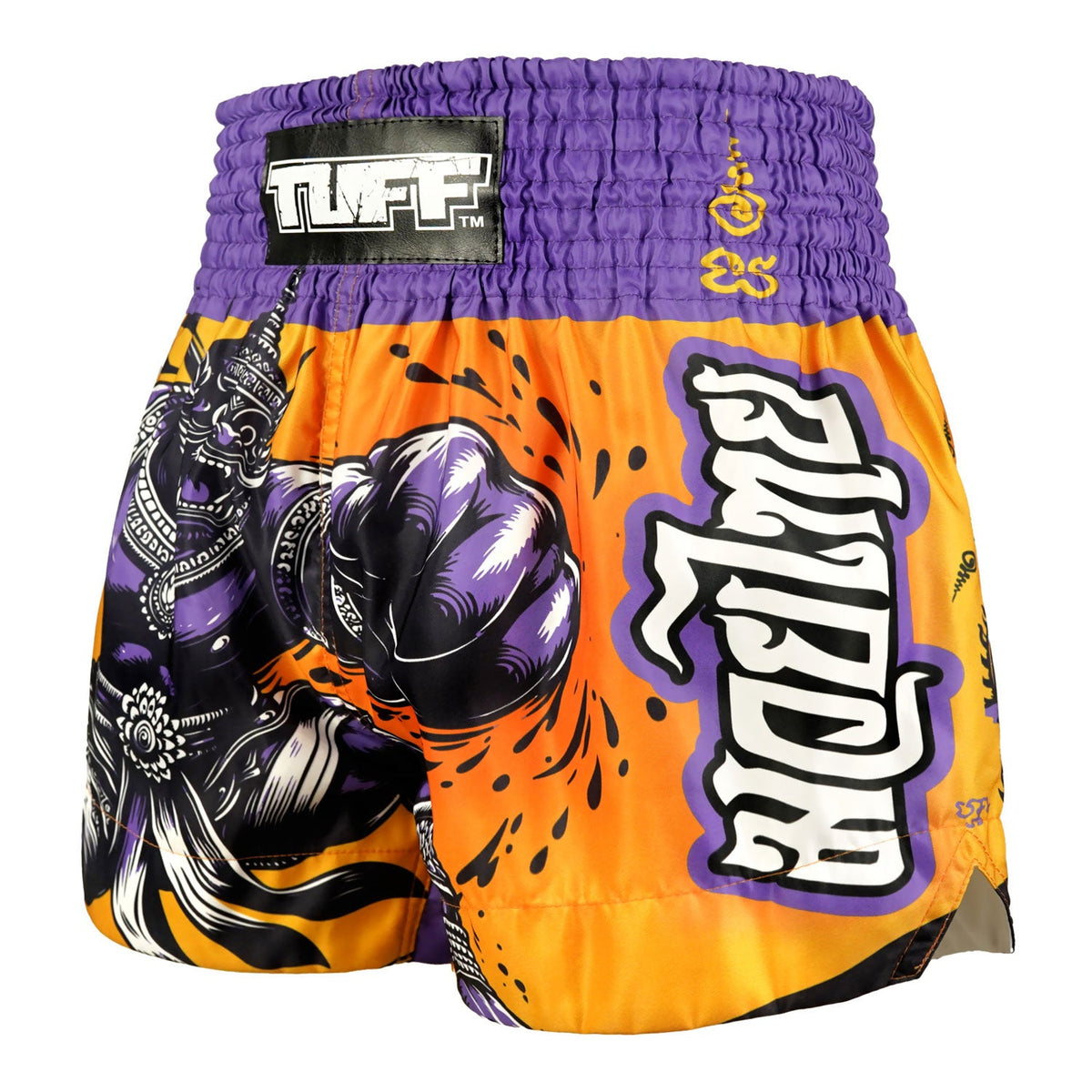 TUFF Muay Thai Shorts - The Amethyst King (MS688)