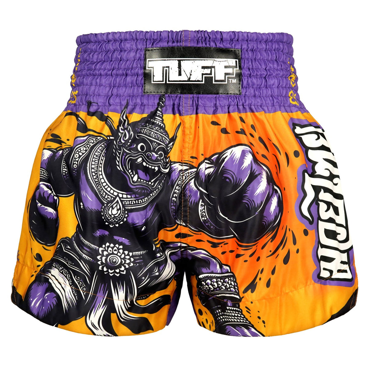 TUFF Muay Thai Shorts - The Amethyst King (MS688)