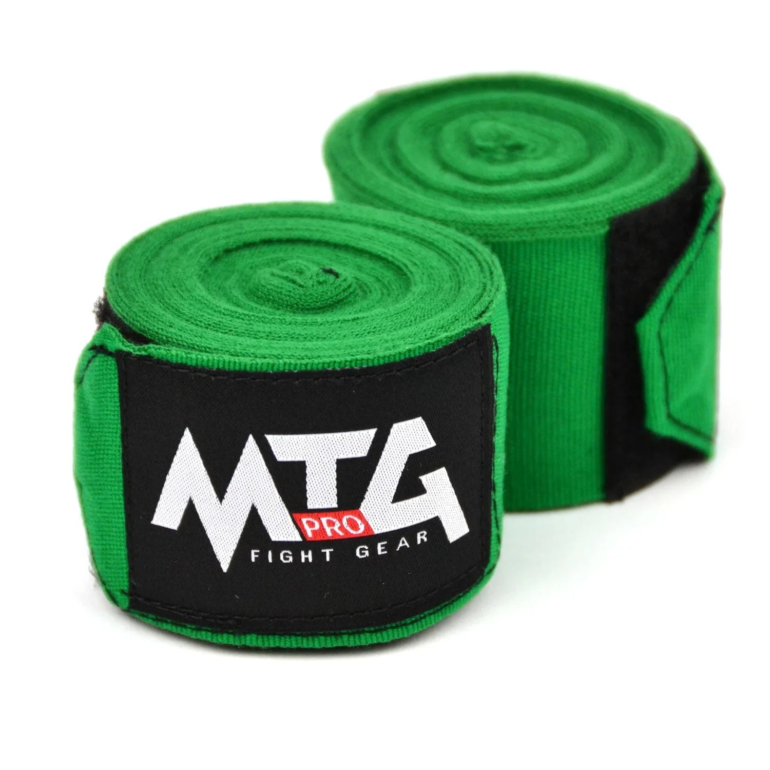 MTG Pro 5m Elasticated Hand Wraps - Green (EH1) - Muay Thailand
