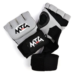 MTG Pro Gel Quick Wraps - Grey & Black (EH3) - Muay Thailand