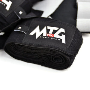 MTG Pro Gel Quick Wraps - Grey & Black (EH3) - Muay Thailand