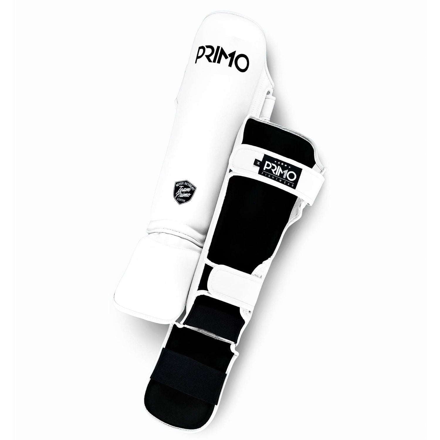 Primo Classic Muay Thai Shin Guards - White