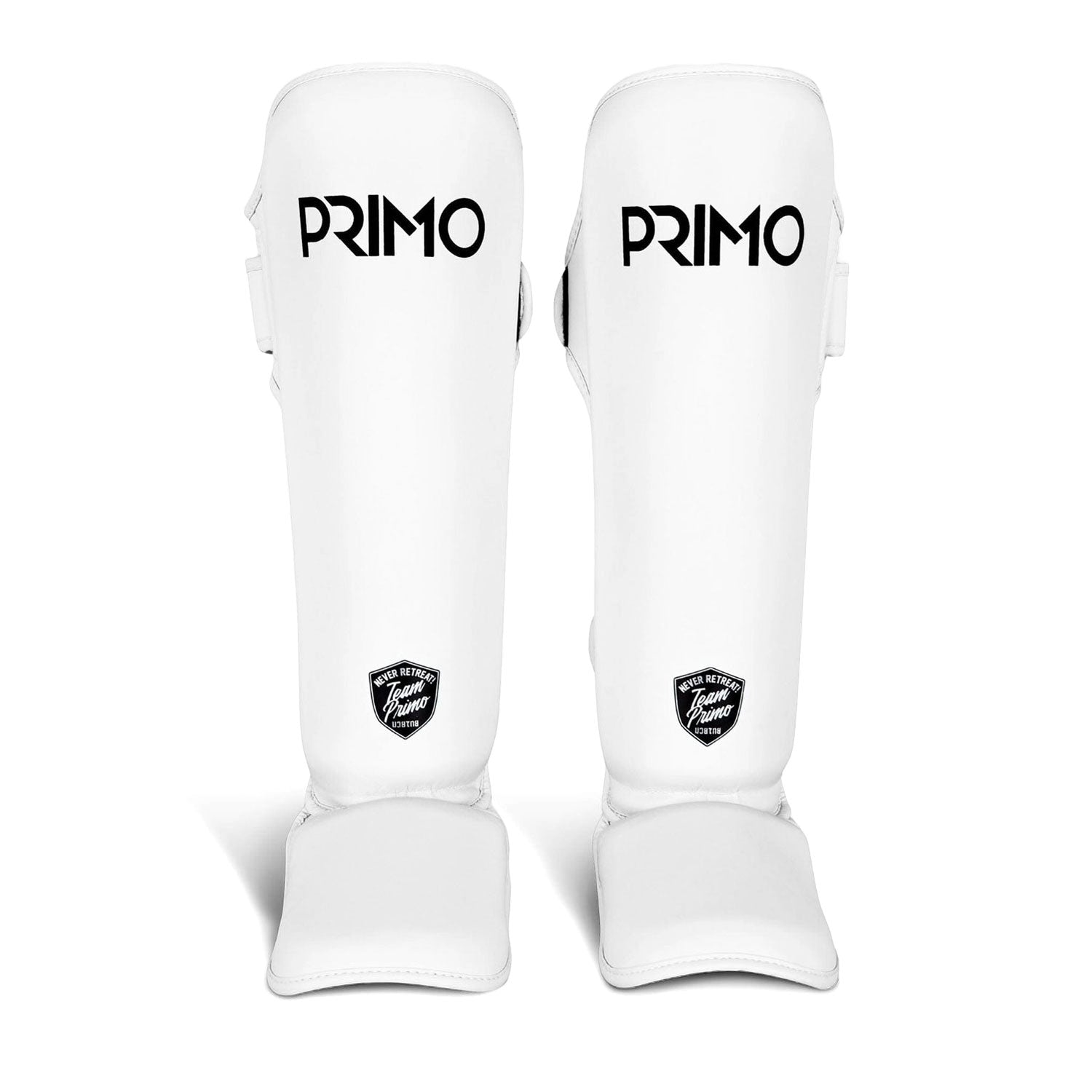 Primo Classic Muay Thai Shin Guards - White