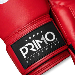 Primo Emblem 2.0 Boxing Gloves - Champion Red - Muay Thailand