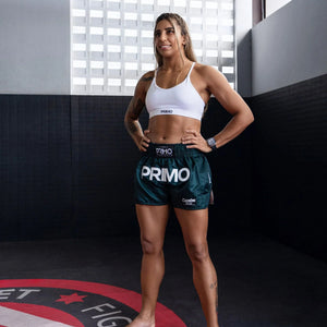Primo Mamba Muay Thai Shorts - Hunter Green - Muay Thailand