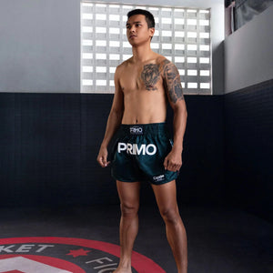 Primo Mamba Muay Thai Shorts - Hunter Green - Muay Thailand