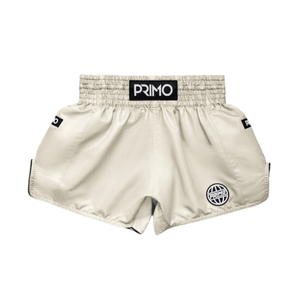 Primo Muay Thai Shorts - Alta Cream - Muay Thailand