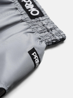 Primo Muay Thai Shorts - Alta Tundra Grey - Muay Thailand