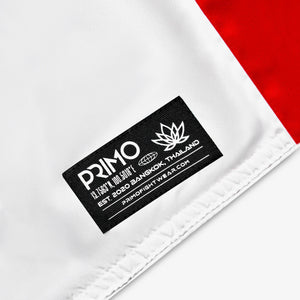 Primo Muay Thai Shorts - Trinity Red - Muay Thailand