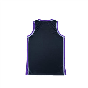 PRYDE Leopard Jersey - Black, Silver & Purple - Muay Thailand