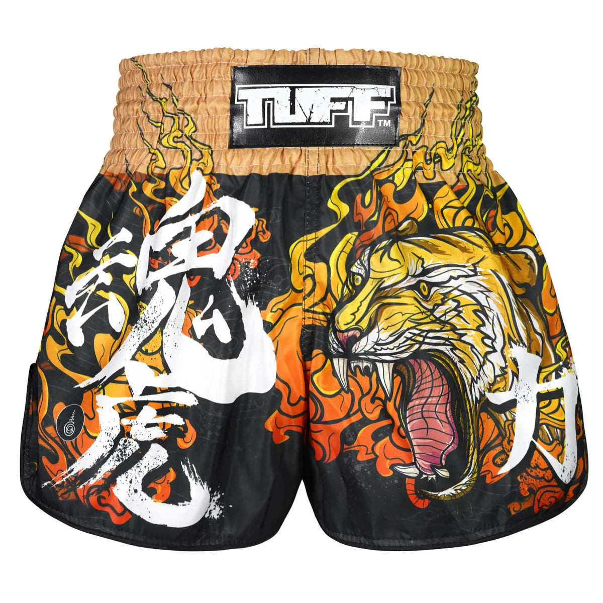 TUFF High-Cut Retro Muay Thai Shorts - Tora Mazuka The True Tiger (RMS111)