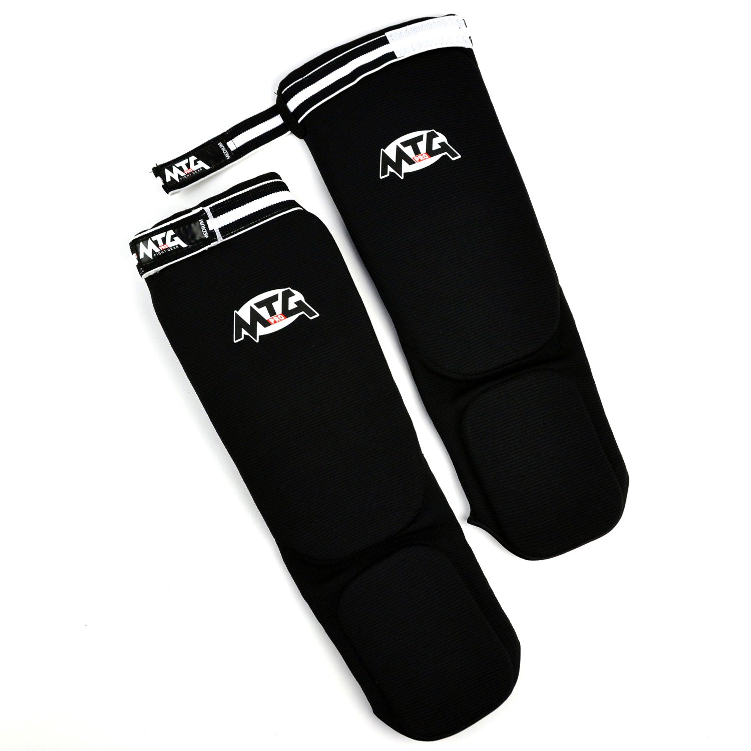 MTG Pro Elastic Shin Pads - Black (SF2)