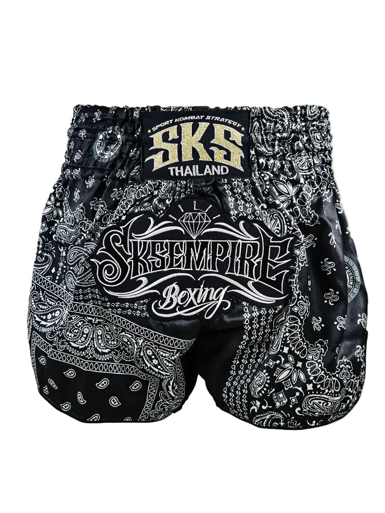 SKS Empire Muay Thai Shorts - Bandana - Muay Thailand