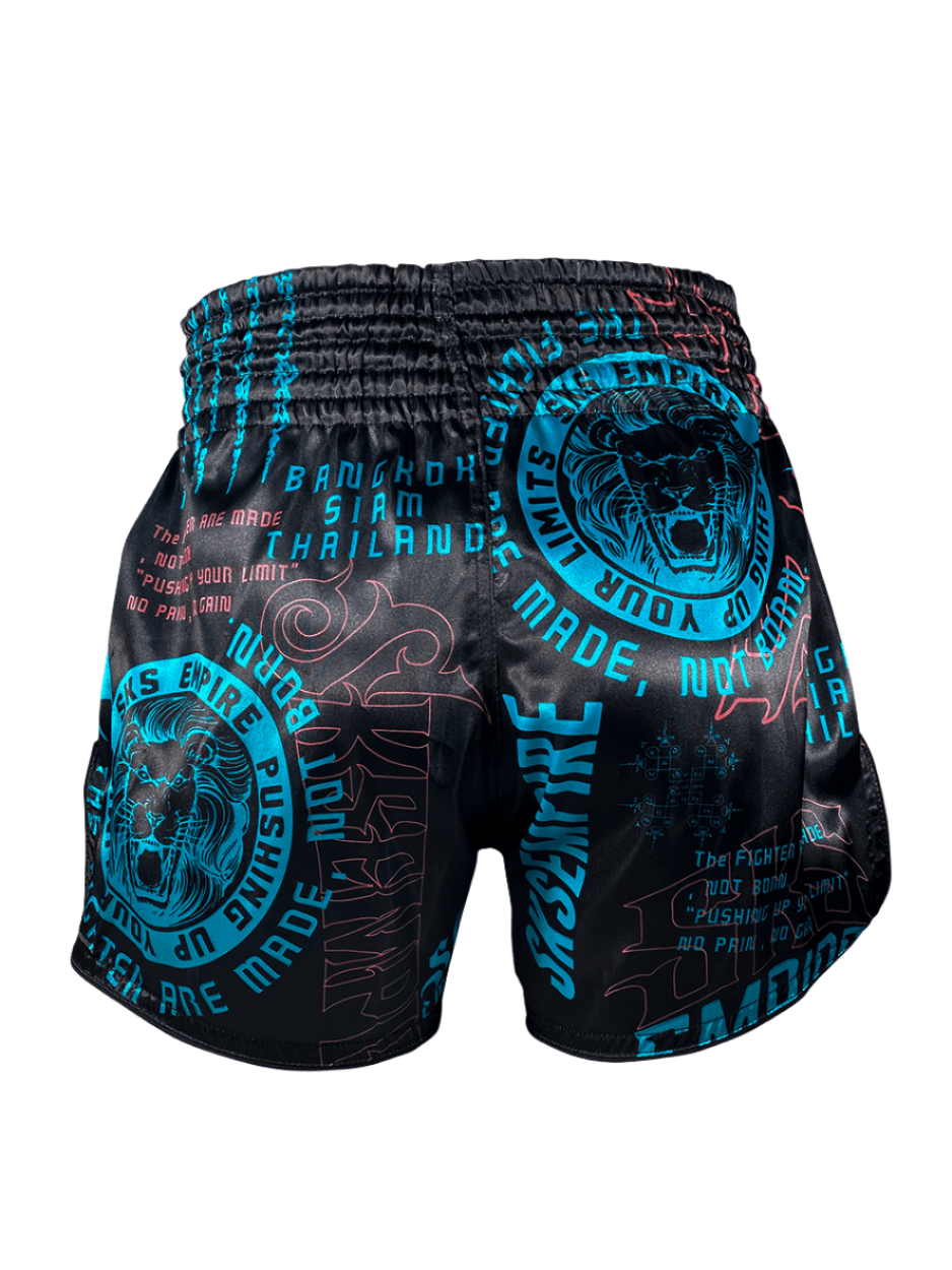 SKS Empire Muay Thai Shorts - Tiffany Blue - Muay Thailand