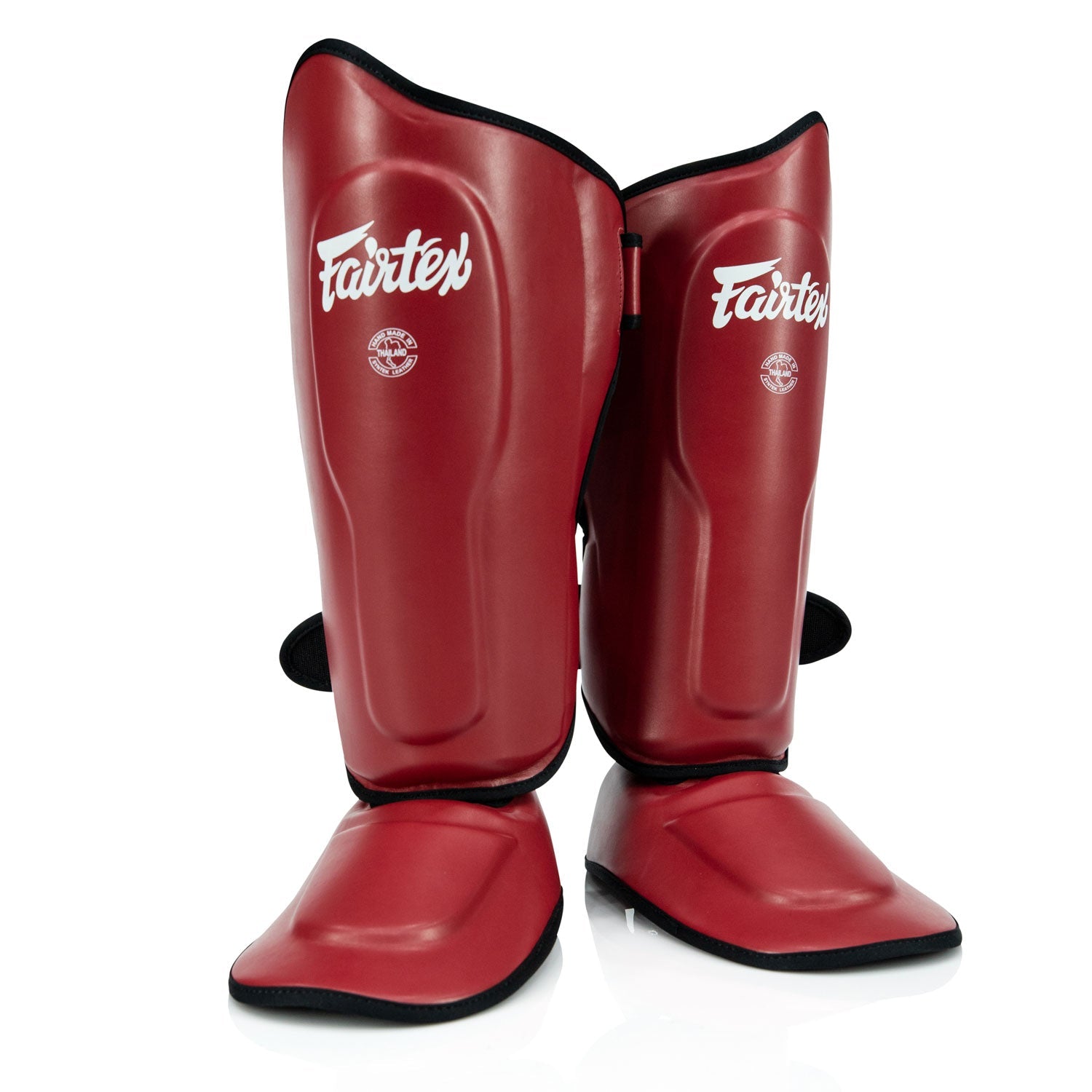 Fairtex Ultra Ergo Shin Pads - Red (SP9)