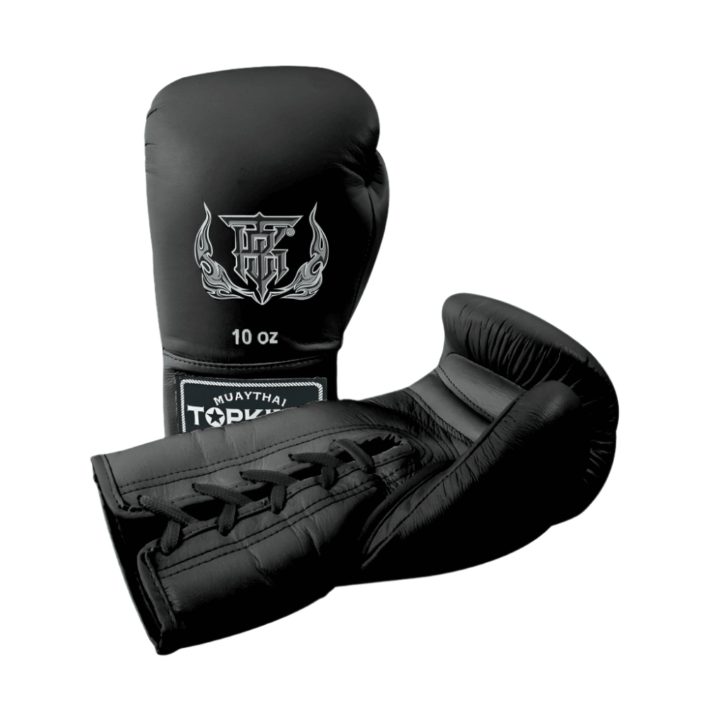 Top King Lace Up Muay Thai Gloves - Pro (TKBGPL) - Muay Thailand