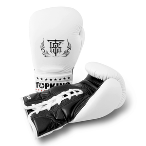 Top King Lace Up Muay Thai Gloves - Super Competition (TKBGSC) - Muay Thailand
