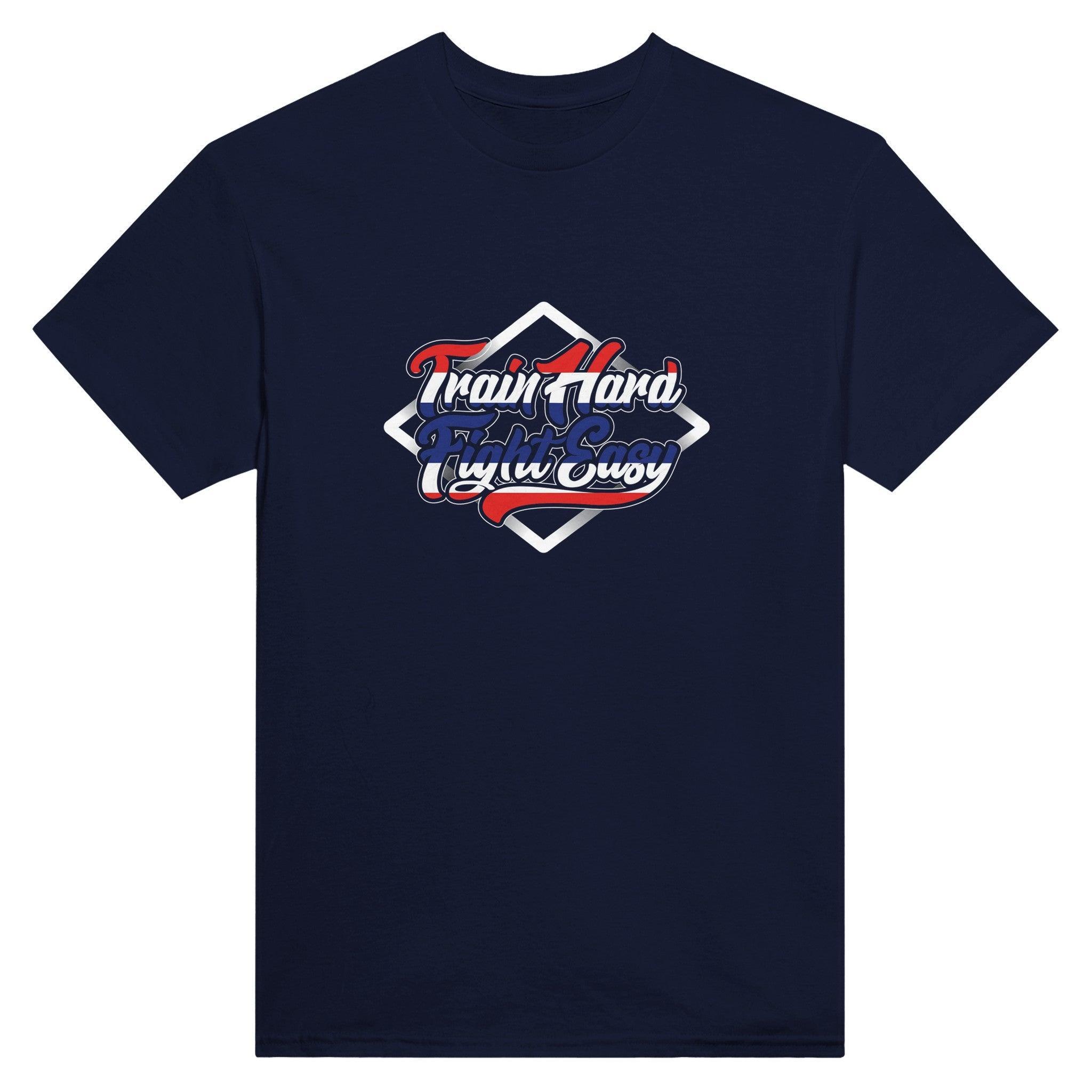 Train Hard, Fight Easy - Cotton T-shirt - Muay Thailand