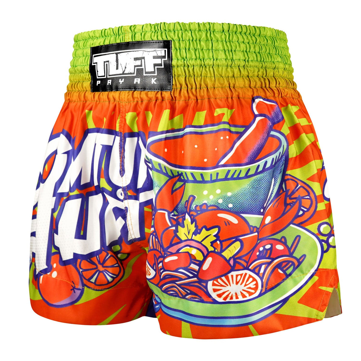 TUFF Payak Muay Thai Shorts - Som Tum Smash (MS001)