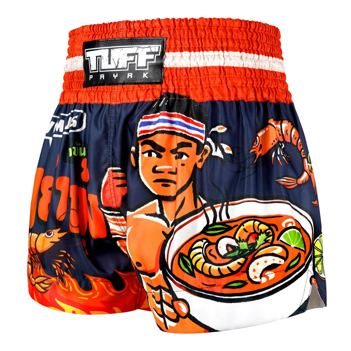 TUFF Payak Muay Thai Shorts - Tom Yum Power (MS002)