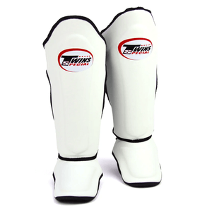 Twins Leather Shinguards (SGL-10) - Muay Thailand