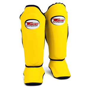Twins Leather Shinguards (SGL-10) - Muay Thailand
