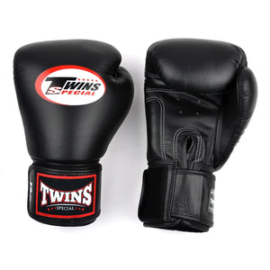 Twins Special BGVL4 Boxing Gloves - Black - Muay Thailand