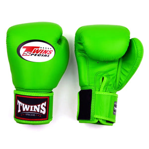 Twins Special BGVL4 Boxing Gloves - Green - Muay Thailand