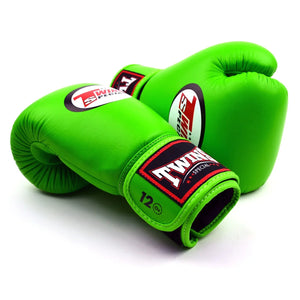 Twins Special BGVL4 Boxing Gloves - Green - Muay Thailand