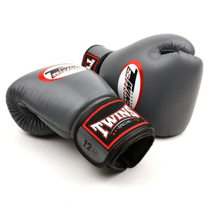 Twins Special BGVL4 Boxing Gloves - Grey - Muay Thailand