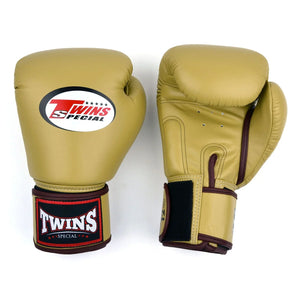 Twins Special BGVL4 Boxing Gloves - Latte - Muay Thailand