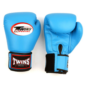 Twins Special BGVL4 Boxing Gloves - Light Blue - Muay Thailand