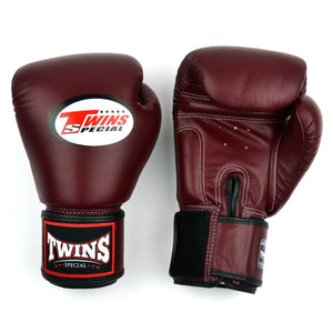 Twins Special BGVL4 Boxing Gloves - Maroon - Muay Thailand
