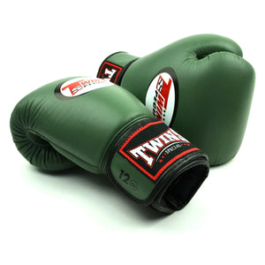 Twins Special BGVL4 Boxing Gloves - Olive - Muay Thailand