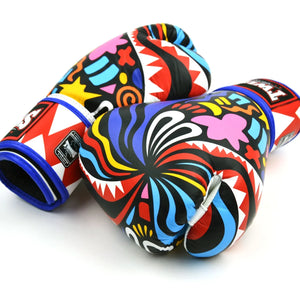 Twins Special Boxing Gloves - Abstract (FBGVL4-62) - Muay Thailand