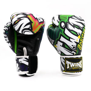 Twins Special Boxing Gloves - Graffiti (FBGVL4-68) - Muay Thailand
