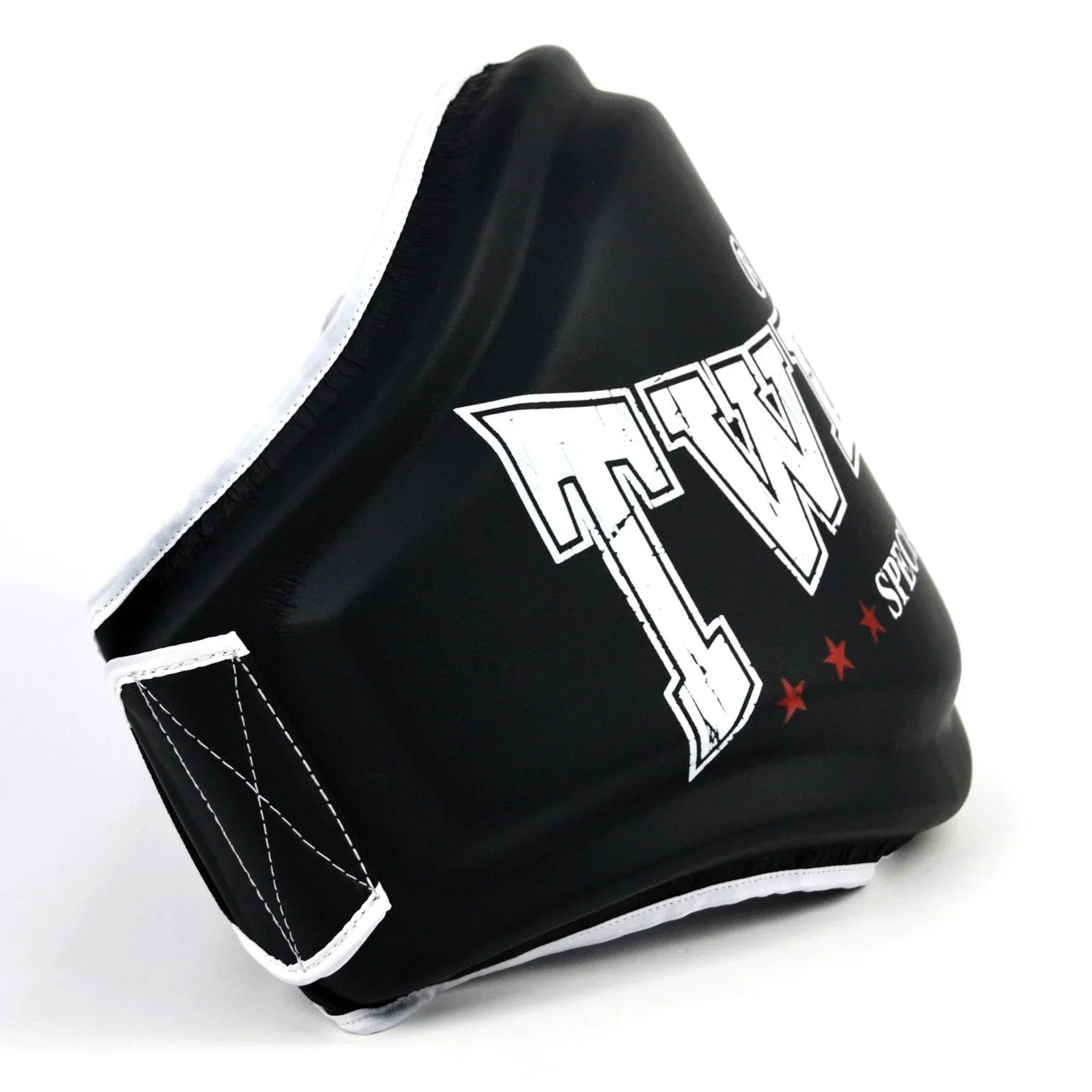 Twins Special Microfibre Belly Pad - Black & White (BEPS4) - Muay Thailand