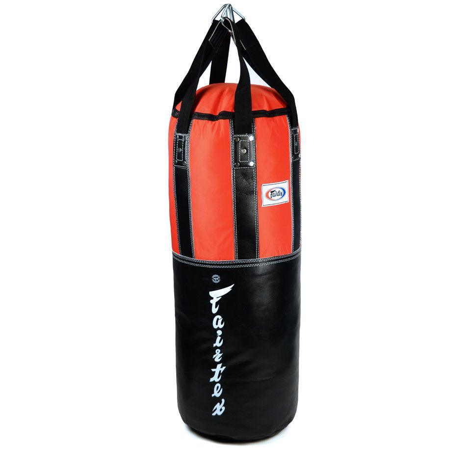 Fairtex - Extra Large Leather & Nylon 6ft Punchbag - Muay Thailand