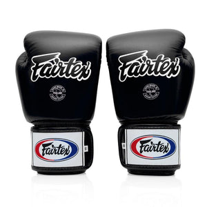 Fairtex Muay Thai Gloves - Black (BGV1) - Muay Thailand