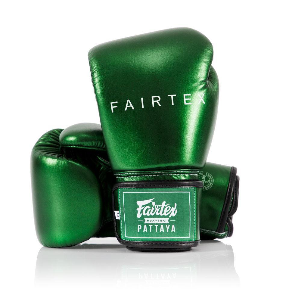 Fairtex Muay Thai Gloves Metallic Green (BGV22) – Muay Thailand