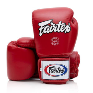Fairtex Muay Thai Gloves - Red (BGV1) - Muay Thailand