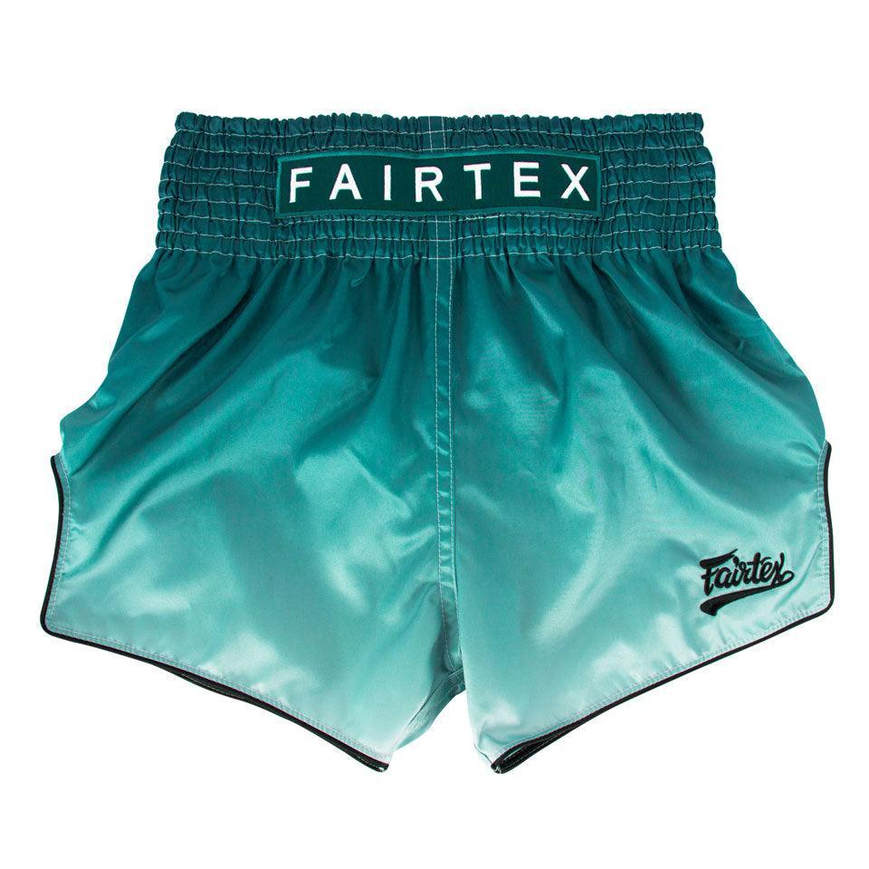 Fairtex Muay Thai Shorts - Green Fade - Muay Thailand