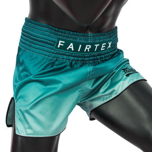 Fairtex Muay Thai Shorts - Green Fade - Muay Thailand