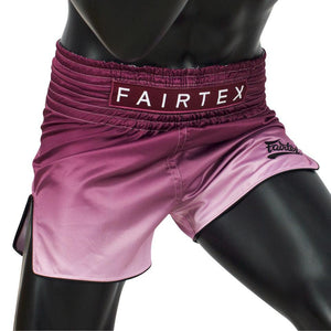 Fairtex Muay Thai Shorts - Maroon Fade - Muay Thailand