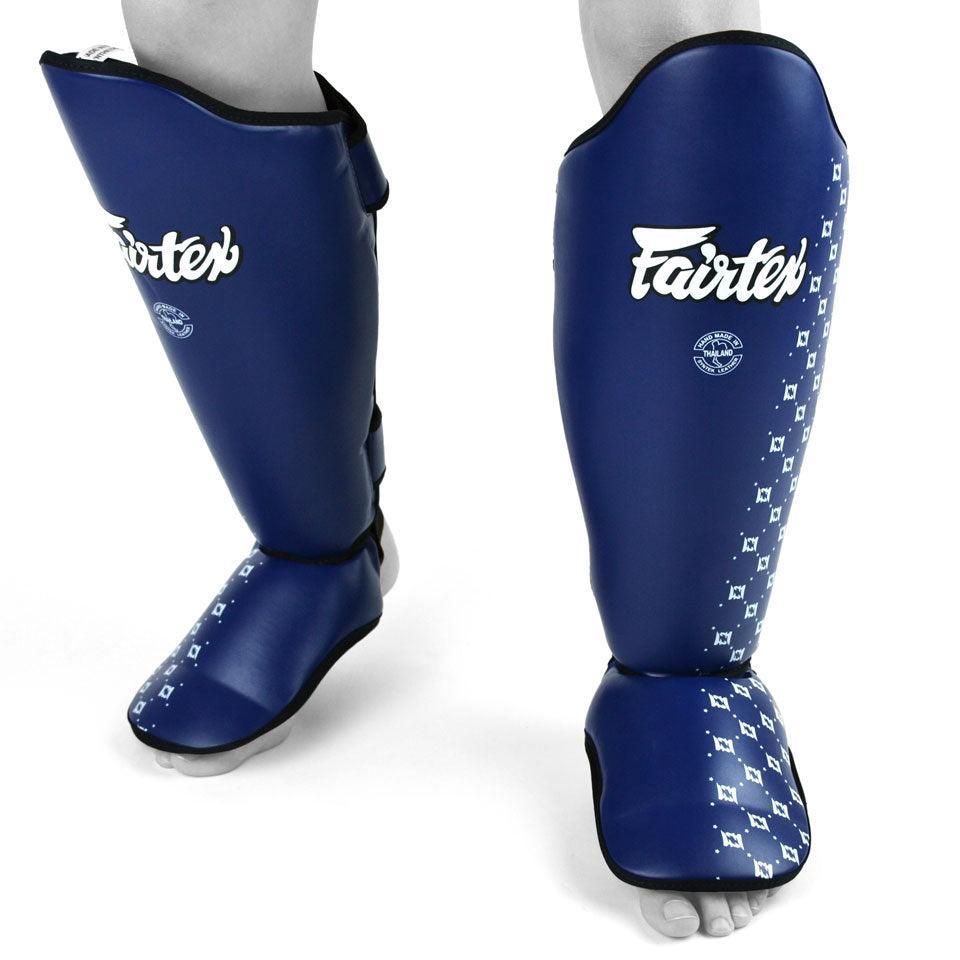 Fairtex Shin Pads - Blue (SP5) - Muay Thailand