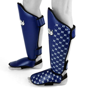 Fairtex Shin Pads - Blue (SP5) - Muay Thailand