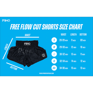 Primo Muay Thai Shorts - Arctic Ghost - Muay Thailand