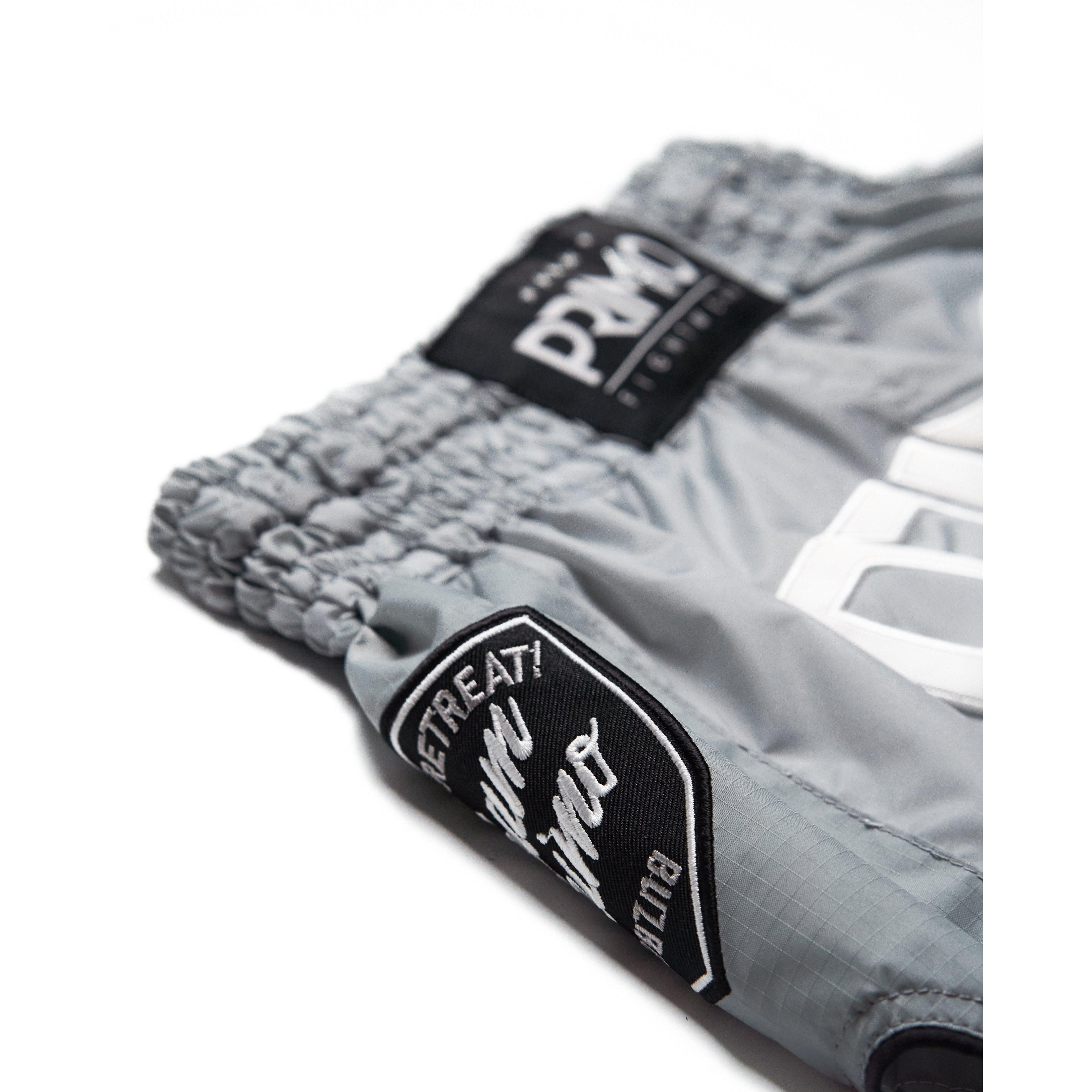 Primo Muay Thai Shorts - Hammerhead Grey - Muay Thailand