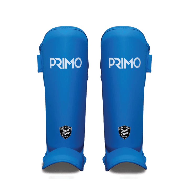 Primo Muay Thai Shin Guards Blue Muay Thailand